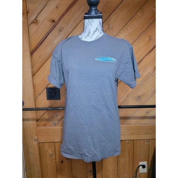 Gildan Kemperle Auto Paint Drive Your Dream Flame Graphic Shirt Mens Medium Gray - Picture 1 of 3